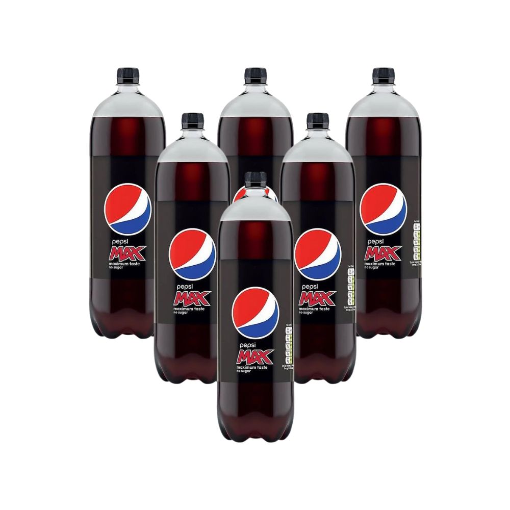 Pepsi Max No Sugar 2 Litres x Pack of 6