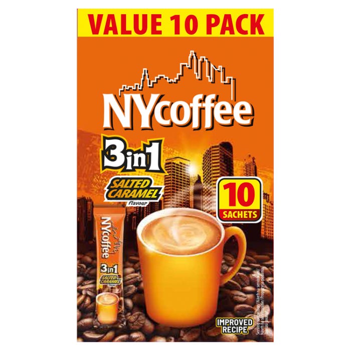 NYCoffee 3in1 Salted Caramel Flavour (100 Sachets)