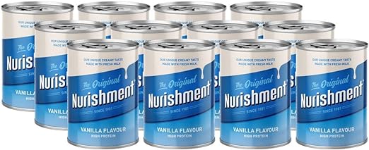 Nurishment The Original Vanilla Flavour 400g (Pack of 12)