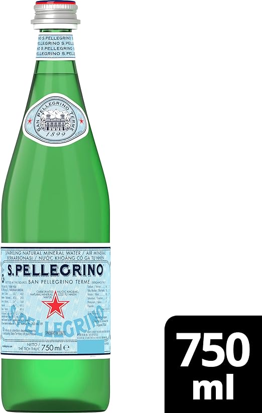 San Pellegrino Sparkling Mineral Water Pack of 12 X 500ml