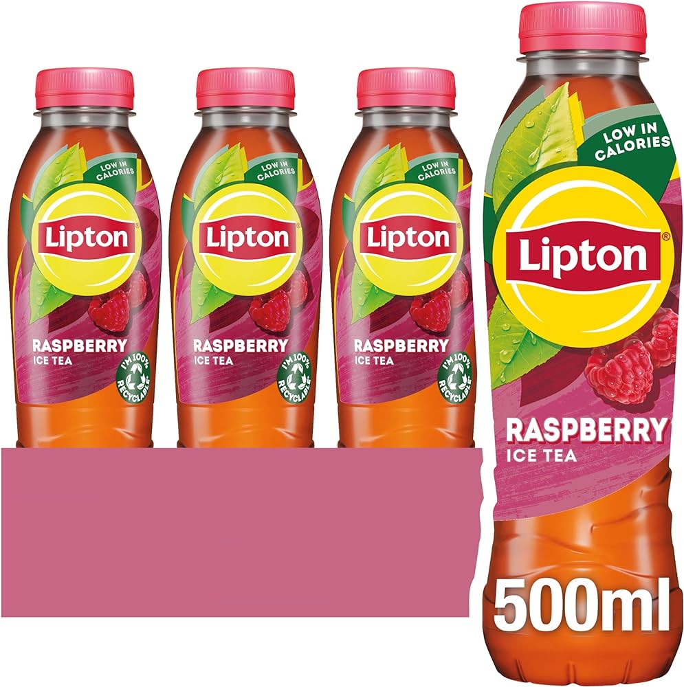 Lipton Ice Tea Raspberry PMP 500ml x Pack of 12