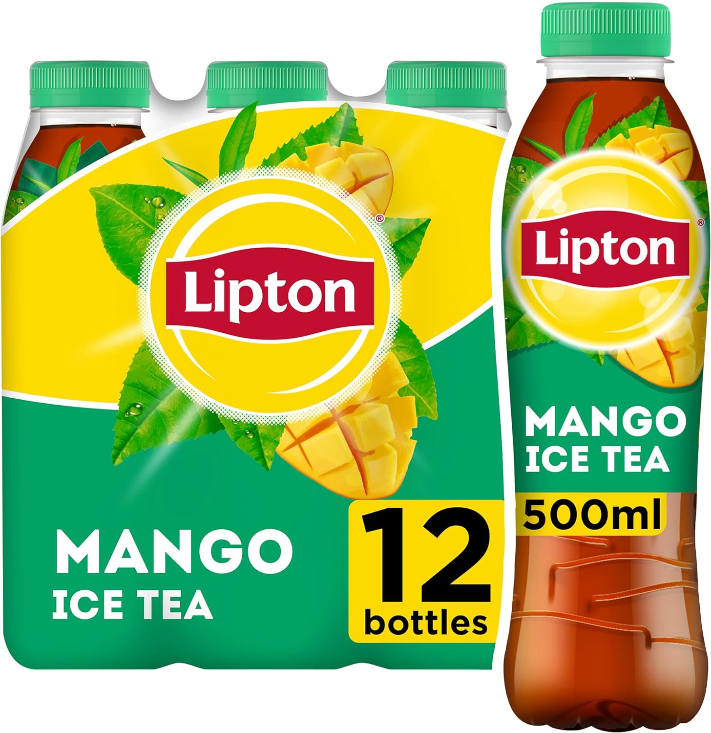 Lipton Mango Ice Tea 500ml x Pack of 12