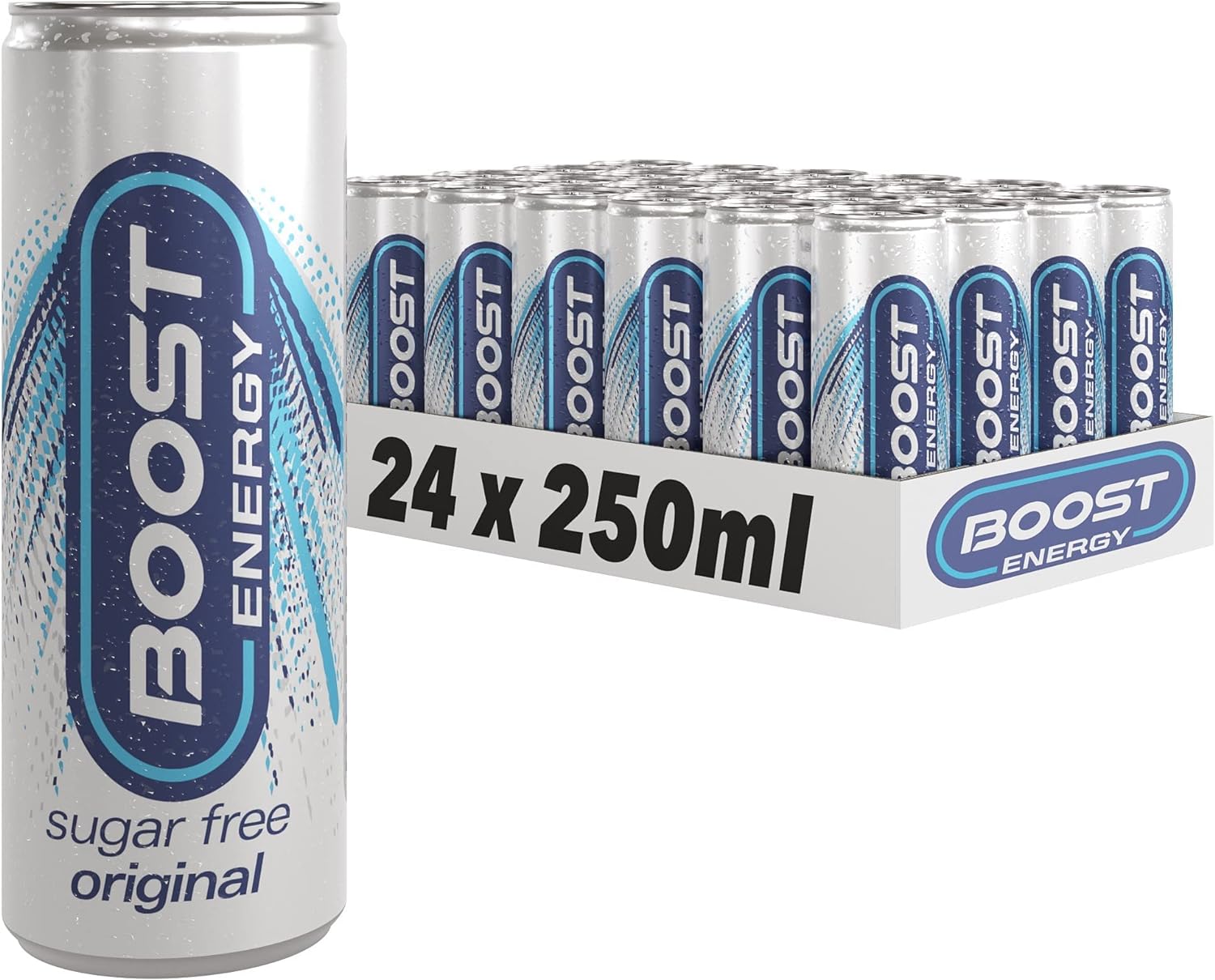 Boost Energy Sugar Free Original 250ml x Pack of 24