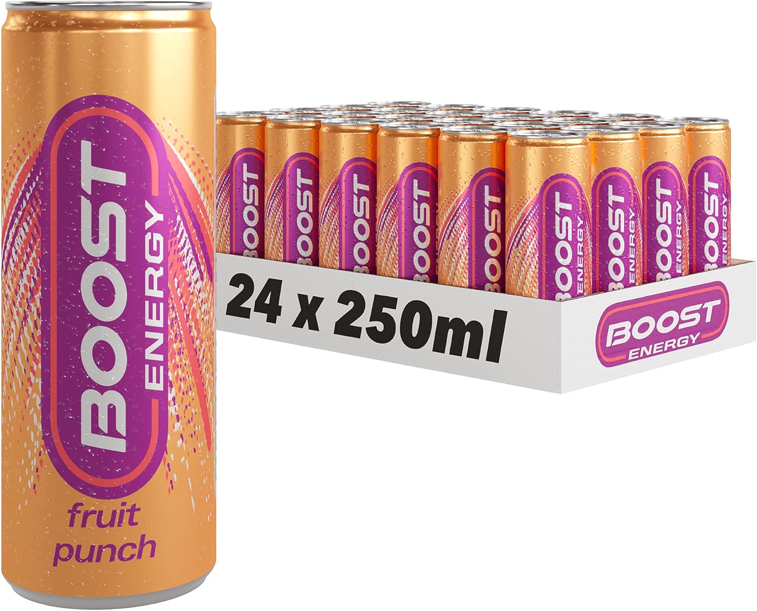 Boost Energy Fruit Punch 250ml x Pack of 24