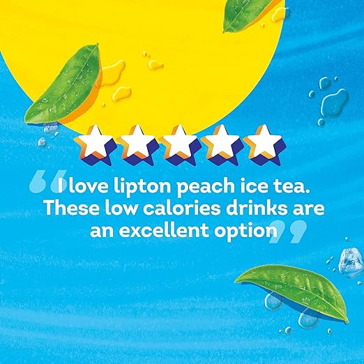 Lipton Peach Ice Tea 500ml x Pack of 12