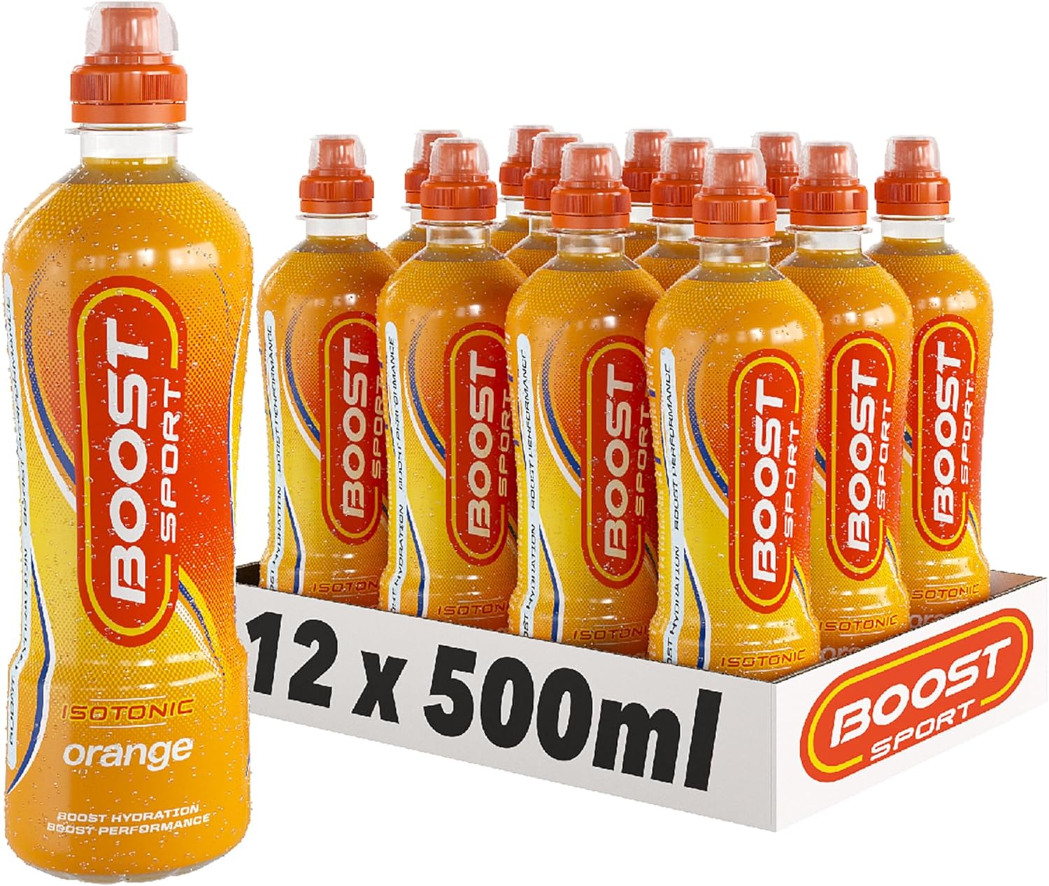 Boost Sport Isotonic Orange 500ml x Pack of 12