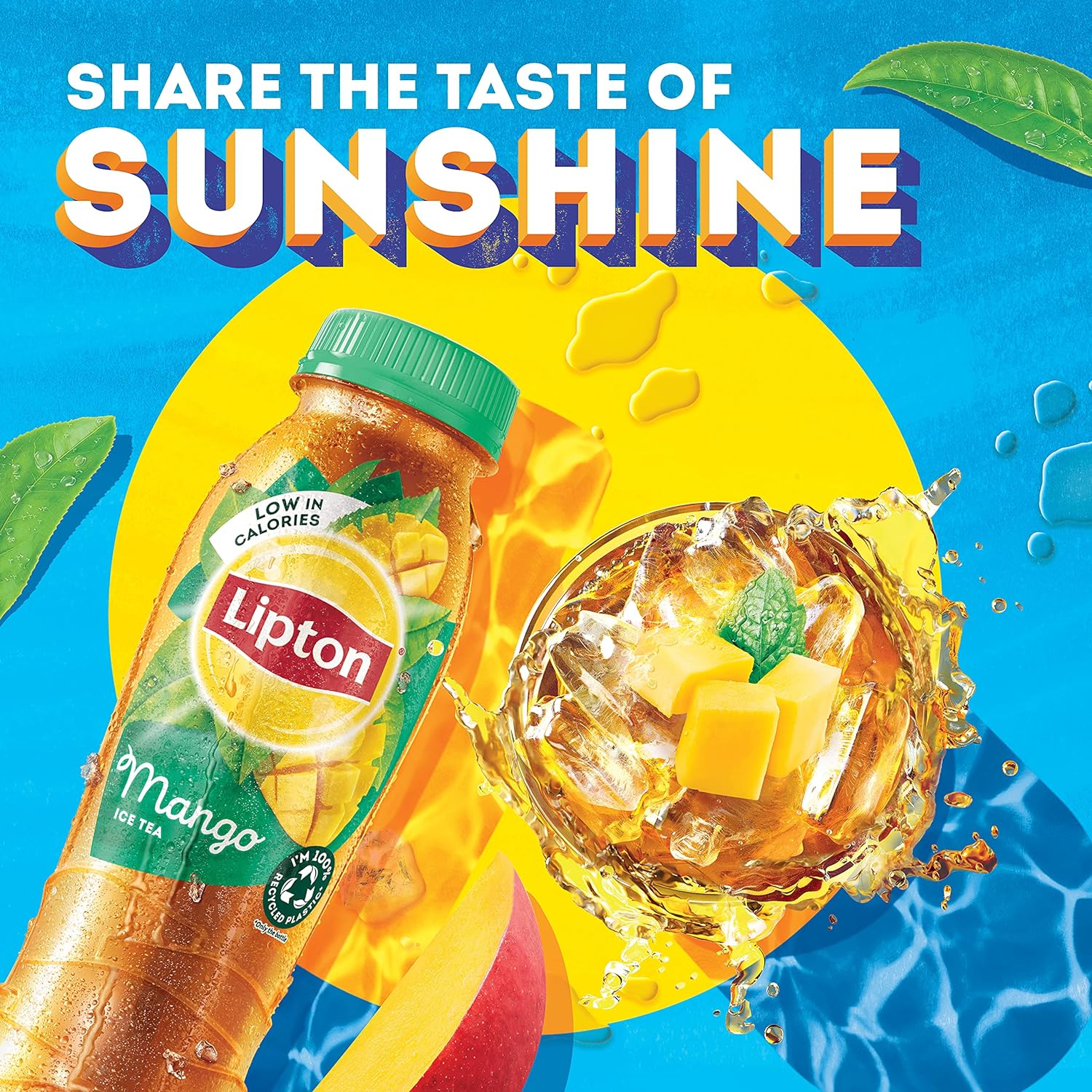 Lipton Mango Ice Tea 500ml x Pack of 12