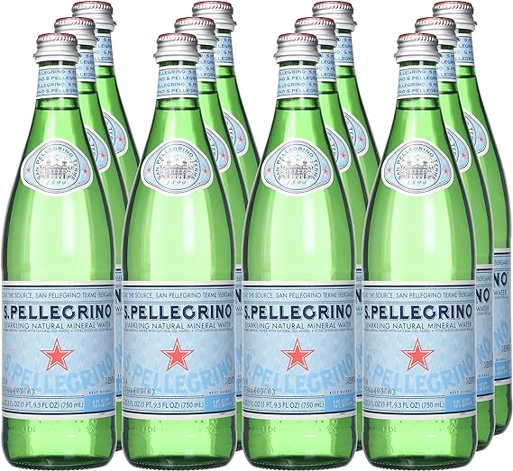 San Pellegrino Sparkling Mineral Water Pack of 12 X 500ml