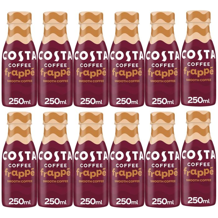 Costa Coffee Frappe Smooth Coffee 12 x 250ml